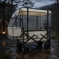 Camp Wagon Rain Cover Water-Resistant Camp Wagon Rainproof Protector for Camping