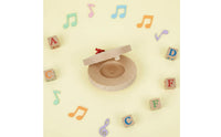 2 Pieces Wooden Castanet Auditory Skills Wooden Clapper Early Education Hand Clapper
