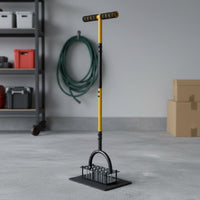 Step Lawn Aerator Foot Press Design Manual Lawn Aerator Improves Drainage Garden Tool for Yard