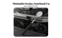 Telescopic Inspection Mirror Carbon Steel Automotive Inspection Mirror Portable for Mechanics, Auto Repair Professionals, Machine Maintenance
