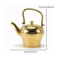 Teapot with Infuser Removable Stainless Steel Teapot Cookware for Home Kitchen