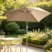 Waterproof Hexagonal Patio Umbrella Foldable Umbrella with Hexagonal Canopy Compact Long-Lasting for Homeowners