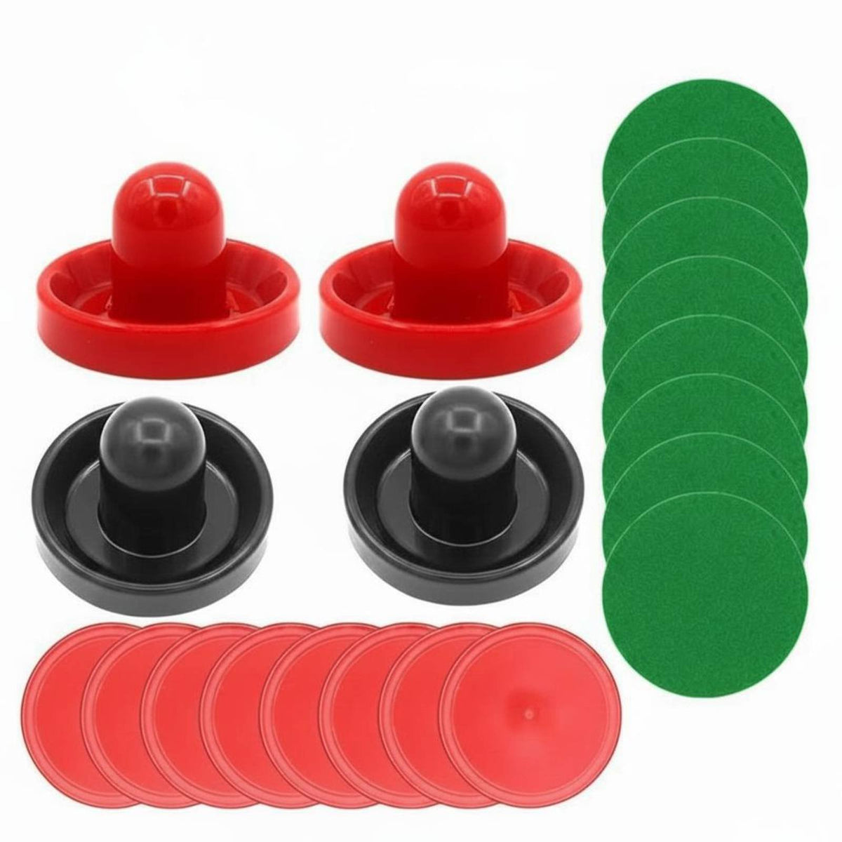Ergonomic Design Air Hockey Mallets and Pucks Air Hockey Pusher and Puck Set for Arcade