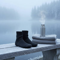 Warm Non-Slip Dive Socks Windproof Thermal Snorkeling Socks Long-Lasting Anti-Slip Water Booties Easy to Wear for Snorkelers