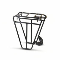 Rigid Front Cycle Cargo Rack Compact Bike Front Rack Sturdy Lightweight for Mountain Bikes, Touring