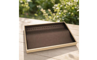 Jewelry Display Tray Rectangular Necklace Display Tray Slim for Showcase
