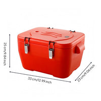 Insulated Food Storage Box Side Handles Hot and Cold Food Carrier Commercial