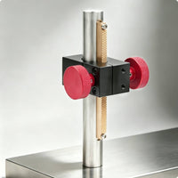 Precision Adjustment Manual Z Axis Stage Aluminum Alloy Rack and Pinion Stage Anodized Surface Vertical Lift Platform Easy to Install for Researchers, Experiment