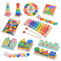 蒙特梭利几何神秘袋木制教具XB03幼儿童玩具早教积木玩具0.12批发
