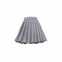 Doll Pleated Skirt With Belt Doll Clothing Fits OB22/OB24 Short Skirt for Hobbyists