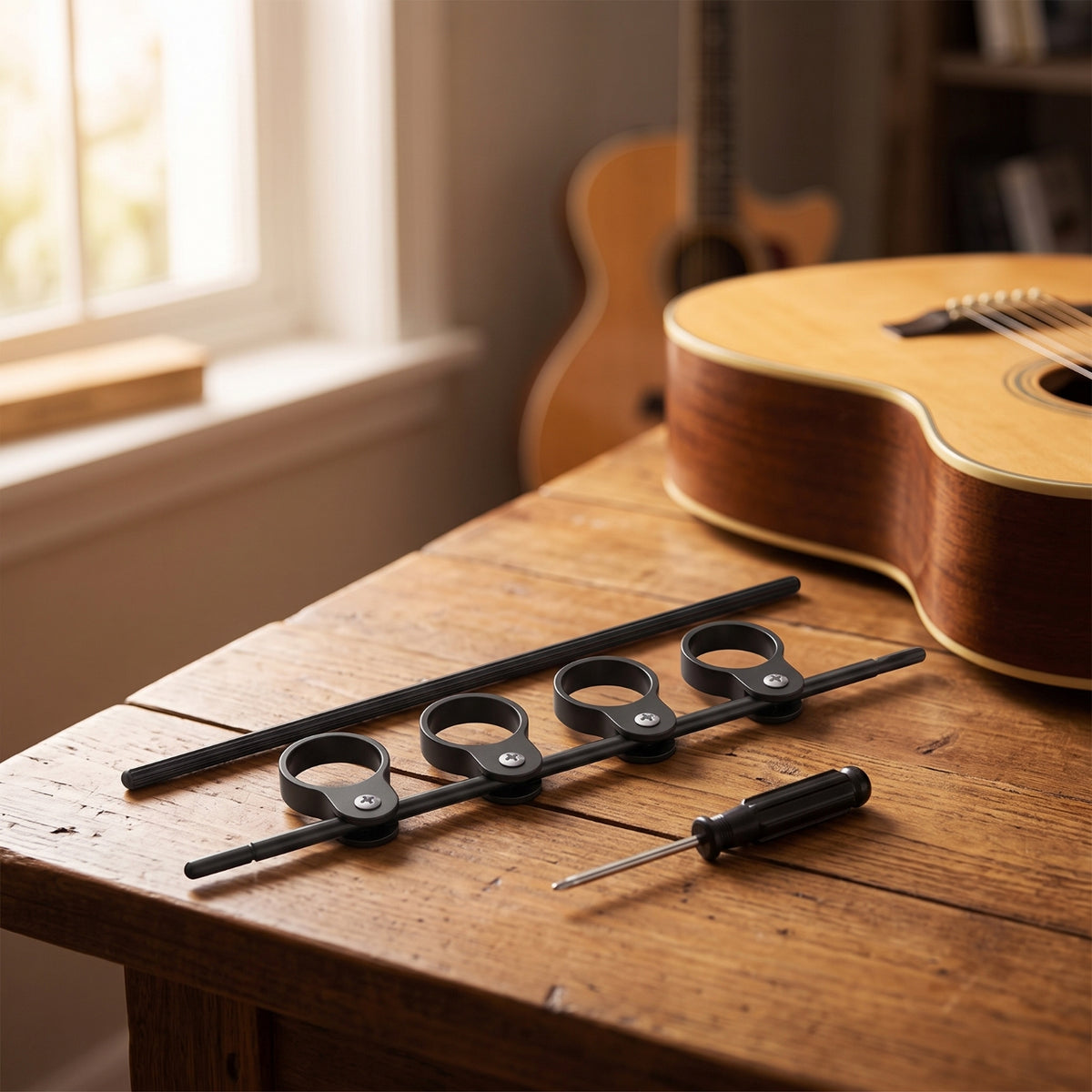 Guitar Finger Exerciser Mechanical Guitar Finger Expander Lightweight for Guitarists