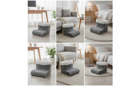 Electric Foot Warmer Gentle Foot Warmer Boot Electric-Powered Heated Boot for Home, Desk, Sofa