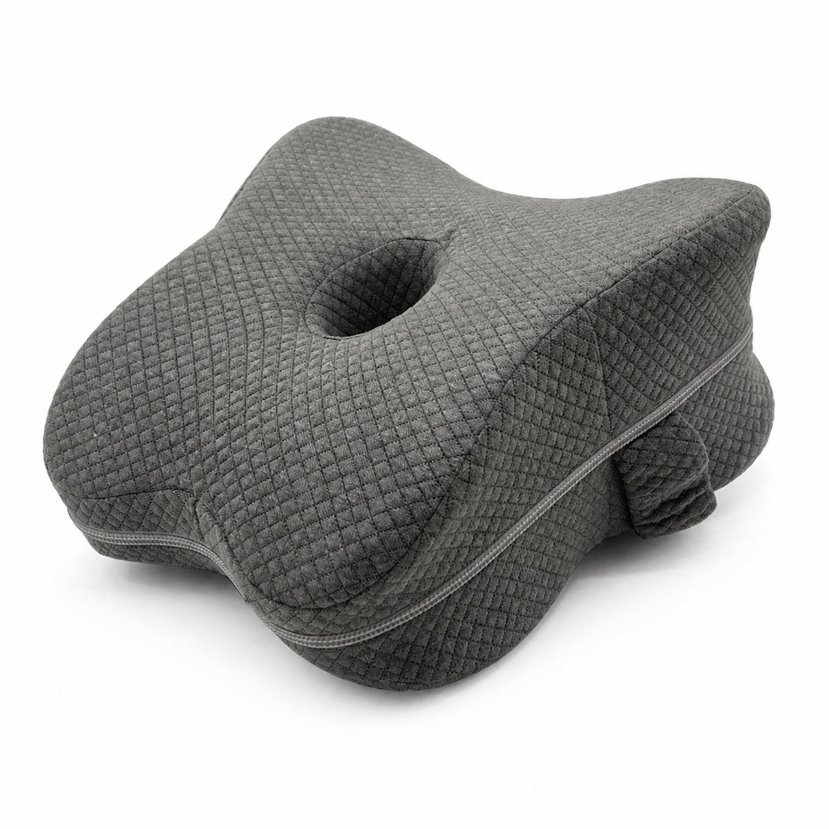 Memory Foam Knee Pillow Removable Knee Pillow with Strap Ergonomic for Bed Rest