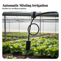 Hanging Micro Sprinkler Water Saving Greenhouse Irrigation Nozzle Easy Installation Light Shower Nozzle for Gardeners, Homeowners, Farm, Orchard