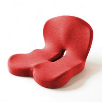 Seat Cushion with Backrest Supportive Seat Cushion with Back Support Slow-Gradual-Resilience for Office Workers, Students