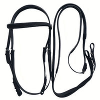 PVC Non-Slip Bridle with Bit for Horse
