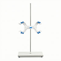 Adjustable Titration Stand Stable Support Stand with Clamp Detachable Heavy-Duty for Chemists, Students