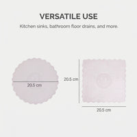 Floor drain cover, odor stopper, kitchen sink silicone, homeowner square