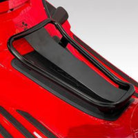 Black Scooter Luggage Rack Cylindrical Center Cargo Rack Sturdy Motorcycle Center Cargo Carrier Rust Resistant for Commuters