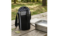 Bluetooth Speaker Storage Bag Adjustable Strap Drawstring Speaker Bag Cylindrical
