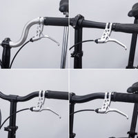 Folding Bike Brake Lever CNC-Machined Brake Lever with Adjustable Reach Lightweight for Commuters