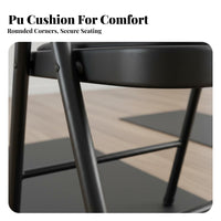 Foldable Iyengar Mind-Body Practice Chair Rust-Proof Iyengar Auxiliary Chair Space-Saving Metal Exercise Stool Portable for Beginners, Seniors, Home Gym