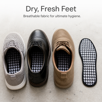Breathable Cotton Insoles for Men and Women - Sweat-Absorbing, Odor-Resistant, and Fragrant for Sports and Casual Wear