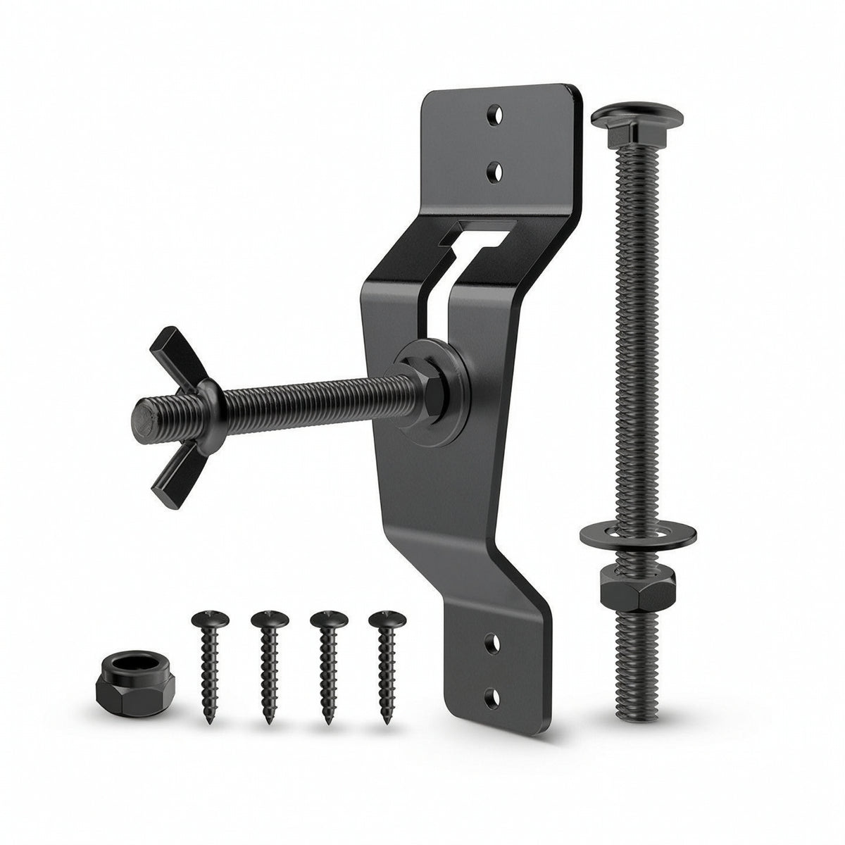 Spare Tire Carrier Bracket Wall-Mounted Spare Tire Carrier Bolt-on Steel for Enclosed Trailers, Garages