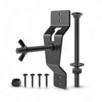 Spare Tire Carrier Bracket Wall-Mounted Spare Tire Carrier Bolt-on Steel for Enclosed Trailers, Garages