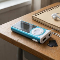Clip-Attached MP3 Player Re-Energizable Mini MP3 Player Support