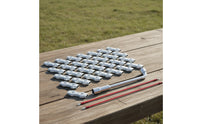 5mm Poly Rope Connector with Wires Firm Hold Electric Fence Cord Connector Sturdy for Gate Crossings