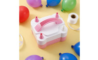 Electric Balloon Pump A and C Powered Two Nozzle Balloon Pump Party Gear Multiple Nozzles Built-in Handle