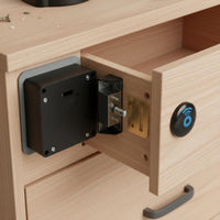 APP Control Drill-Non-Perforating Smart Cabinet Lock NFC Cabinet Latch Home Security Device for Office