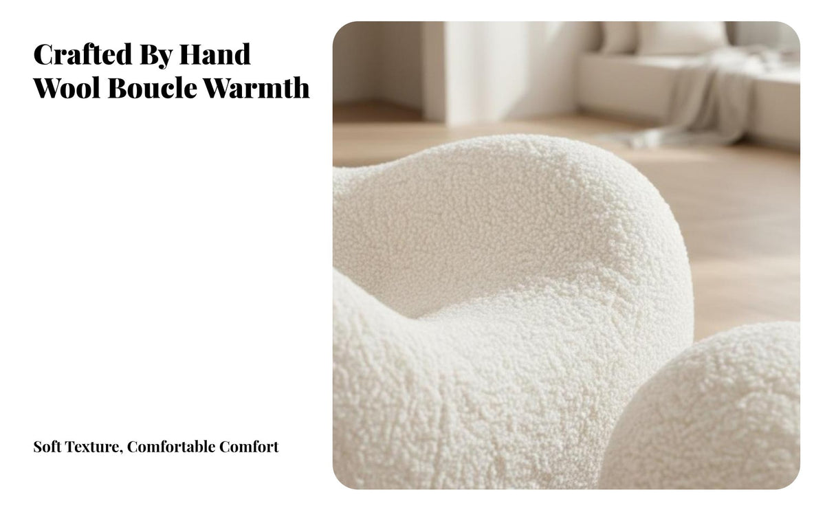 machine-cleanable Cover Barrel Chair Hugging Design Upholstered Barrel Armchair scuff Resistant Single Sofa Soft Upholstery for Pet Owners, Apartment Dwellers, property owners, Living Room, perusing corner, Bedroom, Home Office