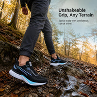 Men's Breathable Mesh Running Shoes Lightweight Non-Slip Outdoor Casual Sneakers