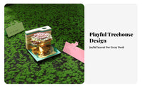 Creative Gift 3D Treehouse Memo Pad Artistic Design Treehouse Notepad Multi-Function for Students, Children, Gifting, Study Room, Bedroom