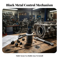 Sealing Gasket Fuel Tank Vent Valve Hex-Shaped Vent Check Valve Fitting Black Auto Part Machined