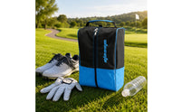 Golf Shoe Storage Bag Soft Sided Golf Footwear Pouch Top Handle