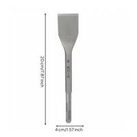 6 Pieces High Temperature Forged Electric Hammer Bit Set Long-Lasting Brick and Concrete Bit Renovation Use for Masons, Wall Cutting