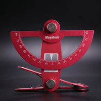 Rudder Angle Ruler Semicircular Travel Adjustment Tool Angle Ruler with Clamp for RC Controllers, Workshop