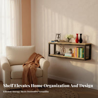 Single-Tier Interior Surfacemounted Storage-areaSaving Multi-Tier Display Single-Tier Rustic and Design sturdyDuty
