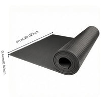 Exercise Mat Rectangular Dark Exercise Mat