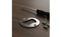 50 Bottle Opener Hardware Kit Includes Screws and Screwdriver DIY Bottle Opener Hardware Craft Supplies for Woodworkers, Crafting