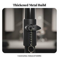 Speaker Tripod Stand Metal Construction Universal Speaker Tripod Strong Load Capacity for DJs, Artists, Stage, Live Performance, Studio