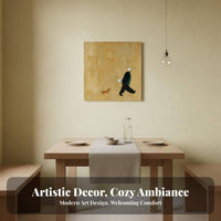 Japanese Rustic Aesthetic Wall Hanging Modern Aesthetic Framed Decorative Painting Waterproof Minimalist Figure Painting for Homeowners, Adults