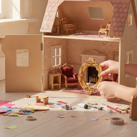 Miniature European Style Photo Frame for DIY Crafts and Dollhouse Decor