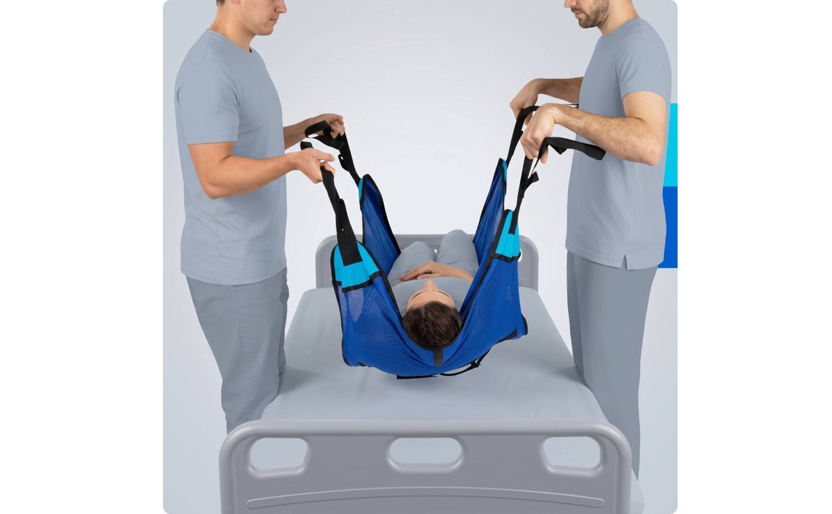Patient Lift Harness Repositioning Patient Lift Harness with Handles Breathable for Elderly, Nursing Homes