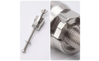 Threaded Hub Removal Tool Steel Freehub Removal Tool Shiny Hub Body Remover Long-Lasting for Mechanics, Cyclists, Workshop