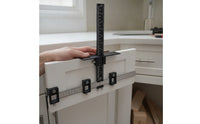 Cabinet Hardware Jig Adjustable Cabinet Handle Jig High Precision Tool for Carpenters, Workshop