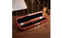 Flute Headjoint Case Safeguarding Flute Headjoint Case with Padding Wooden Box with Latch Elegant Organizer Compact for Flutists